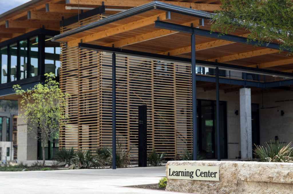 Holdsworth Campus on Lake Austin Entrance